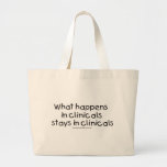 Was in Clinicals Aufenthalten in Clinicals geschie Tasche
