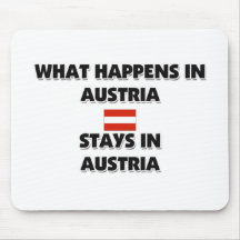 Was in ÖSTERREICH-Aufenthalten dort geschieht Mauspads