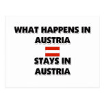 Was in ÖSTERREICH-Aufenthalten dort geschieht Postkarte