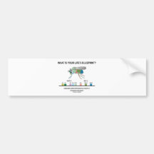 Was ist der Plan Ihres Lebens? (Genexpression) Autosticker