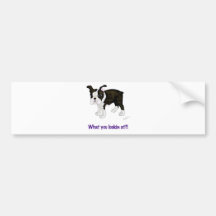 Was Sie betrachtend? Autosticker