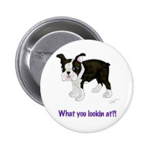 Was Sie betrachtend? Button