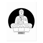 Was würde Buddha tun? Postkarten