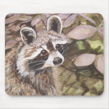 Waschbär Mousepad