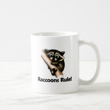 Waschbär-Regel! Tee Tasse