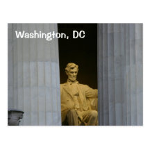 Washington, DC:  Das Lincoln Memorial Postkarten