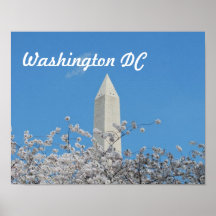 Washington Monument in Spring Print