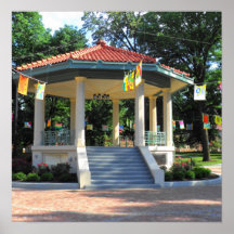 Washington-Parkbandstand-Plakat