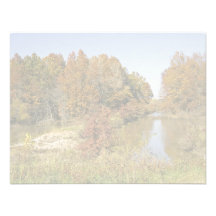 Wasser-Kontrollenverdammungs- und -herbstbäume Personalisierte Ankündigungen