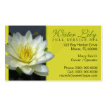 Wasser-Lilien-Visitenkarte