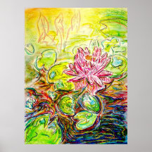 Wasser Lillie Plakate
