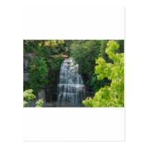 Wasserfall 2 postkarte