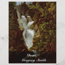Wasserfall durch Joseph Anton Koch Flyer
