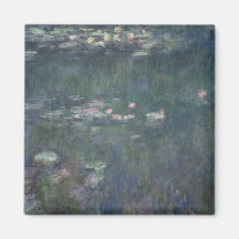 Wasserlilien: Grüne Reflexionen, 1914-18 Magnete