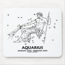 Wassermann (20. Januar - 18. Februar) Mauspads