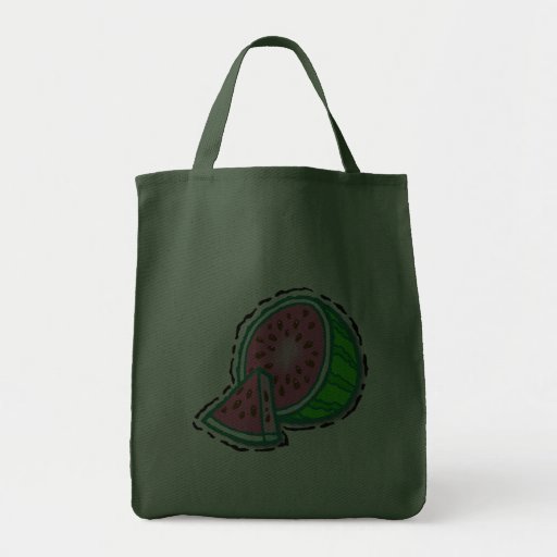 Wassermelone-Tasche (DUNKEL)