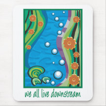 Wasserverschmutzung Mousepad