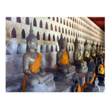 wat si buddhas postkarten
