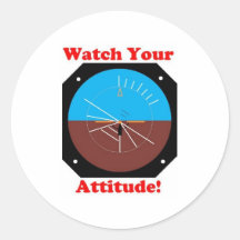 WatchYour Haltung Runde Sticker