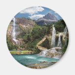 Waterfalls Mountain - Magnet Kühlschrankmagnete
