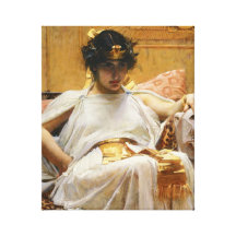 Waterhouse-Kleopatra-Leinwand-Druck Gespannte Galeriedrucke