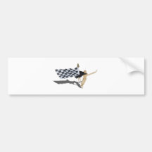 WearingScarfCheckeredFlag090912.png Autoaufkleber