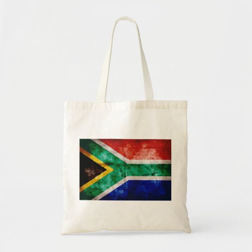 Weatherd Südafrika Flagge Tragetaschen