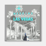 Wedding in Las Vegas-Braut u. im Bräutigam-Magnete