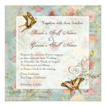 Wedding Les Fleurs Pfingstrosen-Rosen-Tulpe-Blumen Einladungen