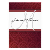 Wedding_monogram_invitation Individuelle Einladungskarten