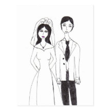 Wedding Postkarte