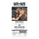Wedding Save the Date Fußball-Karte Individuelle Ankündigung