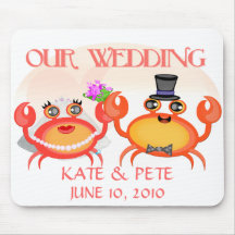 Wedding/Save the Date Mitteilung Mousepads