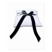 WeddingPillow122410 Postkarte