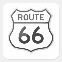 Weg 66 US-Landstraßen-Autoreise-Reise-Aufkleber