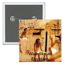 Weg wie ein Ägypter Anstecknadel