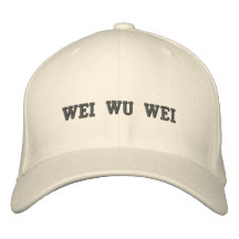 Wei Wu Wei Besticktes Baseballcap