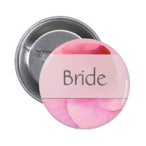Weicher rosa Braut-Knopf buttons