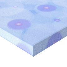 Weiches Strudel-Blau Gespannter Galeriedruck