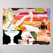 Weide-Collage #14 Plakatdruck