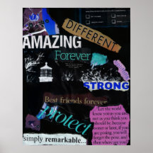 Weide-Collage #15b Plakat