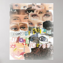 Weide-Collage #16 Plakate