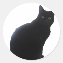 Weide Runde Sticker