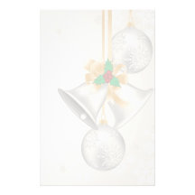 Weihnachten Bell und Verzierungsgewohnheitsbriefpa Personalisiertes Druckpapier