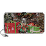 Weihnachten - Boston Terrier - Natty Reise Lautsprecher