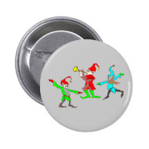 Weihnachten christmas elfen elfs fairies button