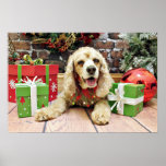 Weihnachten - Cocker spaniel - Mollie Posterdrucke