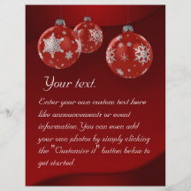 Weihnachten - Flyer