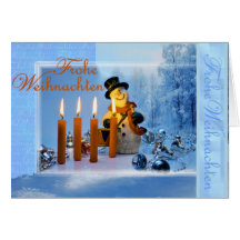 Weihnachten Grußkarte