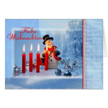 Weihnachten Grußkarte